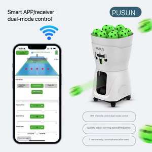 Mesin <span class=keywords><strong>Pickleball</strong></span> Otomatis PUSUN <span class=keywords><strong>PP</strong></span>-MINI-PRO Desain Baru dengan Kontrol Jarak Jauh Melalui Aplikasi untuk Latihan - Product Image 6
