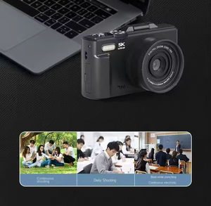 Cámara Digital con Pantalla Abatible 5K 75MP Zoom Digital 18X Antivibración Electrónica Flash Integrado Cámara para Vlogs y Selfies - Product Image 6