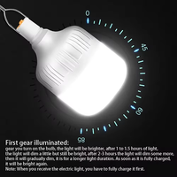 Tragbare Campinglampen Wiederaufladbare LED-Leuchte Laterne Notfallbirne Hochleistungs-Zeltbeleuchtung Taschenlampe Powerbank