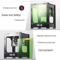 Graveur laser NEJE KZ1500mw 405nm, routeur à bois, graveur laser de bureau DIY, imprimante, machine de découpe