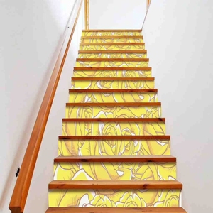 Autocollants personnalisés en PVC pour marches d'<span class=keywords><strong>escalier</strong></span>, autocollants adhésifs, imperméables, résistants aux déchirures, écologiques, décoration de la maison, vinyle décoratif - Product Image 6