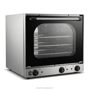 Four à convection commercial en acier inoxydable à double moteur, 60 L, 4 plateaux, four électrique pour boulangerie - Product Image 2