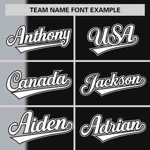 Camiseta de Softbol Personalizada con Rayas Degradadas en Gris y Negro, Auténtica y de Moda, con Dos Botones - Product Image 3