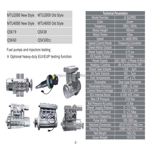Banco di Prova per Iniettori Common Rail per Motori Diesel JZ-919, Macchina per <span class=keywords><strong>Test</strong></span> di Pompe Unità 45kw - Product Image 6