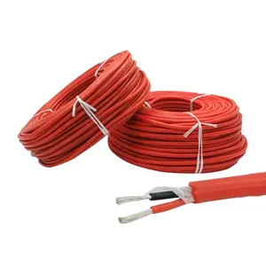 Silicone Rubber Electrical Multi Core Wire Cables 20-32AWG Flexible Soft Sheathed Cable 3 Cores High Temperature Wire