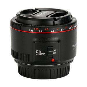 Lente YONGNUO YN50mm 50MM F1.8 II Negra de Gran Apertura con Enfoque Automático para Efectos Bokeh, Lente para Cámara <span class=keywords><strong>Canon</strong></span> 70D 5D2 5D3 <span class=keywords><strong>600D</strong></span> DSLR - Product Image 3