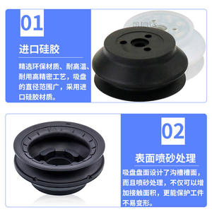 Brazo Robótico con Ventosa de Vacío de Alta Resistencia, Modelo ZPX32/40/50/63/80/100/125HBN-B01-B10 - Product Image 4