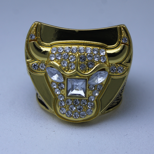 Bague de championnat des taureaux <span class=keywords><strong>1997</strong></span> Bague de championnat de la Ligue américaine de basket-ball Bague commémorative pour ventilateur - Product Image 3