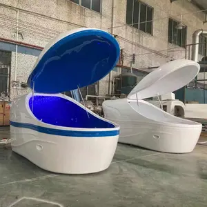 2022 Nieuwe Collectie Big Size Acryl Epsom Zout Beursgang Tanks Float Spa Sensorische Ontbering Tank Pod Met Starlight Touch Screen