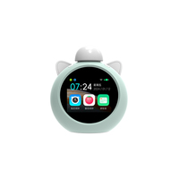 Robot intelligent de divertissement IA, réveil tactile avec lecture MP3, batterie rechargeable, horloge de chevet interactive, minuterie IA