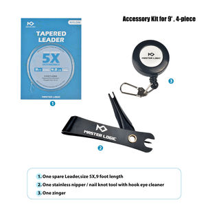 <span class=keywords><strong>Canne</strong></span> <span class=keywords><strong>à</strong></span> <span class=keywords><strong>pêche</strong></span> <span class=keywords><strong>à</strong></span> la mouche et moulinet de haute qualité de 2.7m meilleure configuration de démarreur 5/6 moulinet de moulage sous pression - Product Image 3