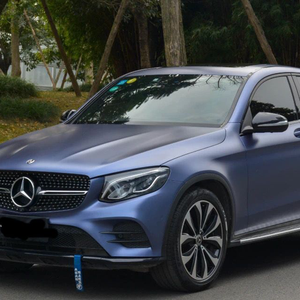 Adesivo per carrozzeria autoadesivo in metallo elettrico-ottico opaco blu notte antigraffio pellicola avvolgente in vinile - Product Image 3