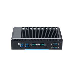Tiêu thụ điện năng thấp 12th <span class=keywords><strong>CPU</strong></span> N100 N150 Quad Core DDR4 hỗ trợ 4K 3 hiển thị 4com win11/Linux New không quạt công nghiệp kiosk PC - Product Image 1