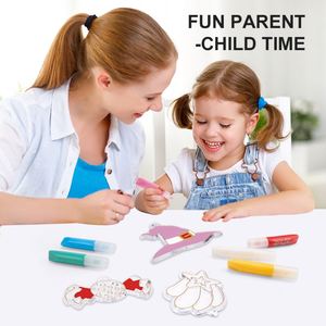 Zhorya - Kit de Manualidades para Niños, Atrapasoles de Cristal para Decorar Ventanas, Pinturas y Manualidades - Product Image 3