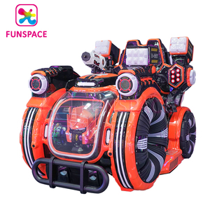 Funspace - Coche <span class=keywords><strong>de</strong></span> Juego para Niños <span class=keywords><strong>de</strong></span> 2 Plazas, Operado con Monedas y Batería, para Parques <span class=keywords><strong>de</strong></span> Diversiones al Aire Libre - Product Image 2