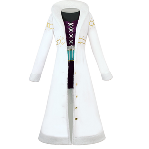 Anime Outfit Nico Robin Cosplay Fur Collar <strong>Coat</strong> Anime Sea <strong>King</strong> Cos Uniform for Party Stage - Product Image 2
