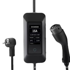 Cable de Carga Portátil para Vehículos Eléctricos de 16A y 3.5kW, Tipo 2, Cargador de CA con Control por Aplicación WiFi y Pantalla LCD Inteligente para Tesla, VW, BMW, <span class=keywords><strong>Audi</strong></span>, BYD - Product Image 4
