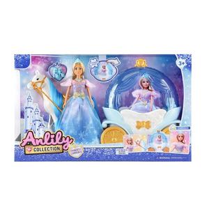 مجموعة ألعاب دمى الأميرة الفاخرة مع عربة وحصان للعب التخيلي، مقاس 11.5 بوصة، الأكثر مبيعًا من KSF - Product Image 2