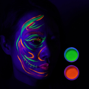 <span class=keywords><strong>Peinture</strong></span> pour le visage fluorescente UV de haute qualité à prix bas en gros pour enfants pour Halloween et cosplay - Product Image 2