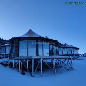 <span class=keywords><strong>Tente</strong></span> Lodge 2 chambres avec salon, <span class=keywords><strong>cuisine</strong></span> et salle de bain Unité de glamping tout-en-un pour les centres de villégiature familiaux - Product Image 5