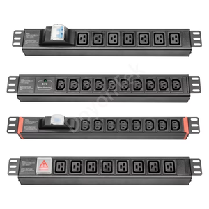 DoyonTek Unité de distribution d'alimentation 19 ''12 ports IEC C13 C19 Prise serveur Rack PDU - Product Image 3
