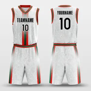 Customized Top Design High Quality Latest Design Custom Youth Uniforms Wholesale Original Men's Printable Basketball Uniforms