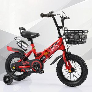 Venda Quente Bicicletas Infantis de Alta Qualidade com 4 Rodas, Ideais para Meninos de 3 a 12 Anos, Tipo Pedal Comum, Bicicleta Fashion para Atividades ao Ar Livre - Product Image 3
