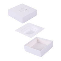 Boîte d'emballage en carton de haute qualité pour écouteurs sans fil, pelliculage mat, gaufrage, taille personnalisable, électronique grand public