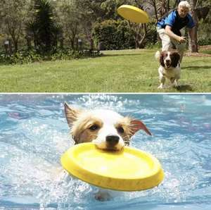 Interaktiver EVA-Hundespielzeugring aus Umweltfreundlichem Material, Kaubeständiges Design für Mittelgroße und Große Hunde, Outdoor-Training, Hundemuster, 21CM - Product Image 2