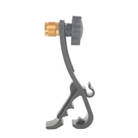 Pince de fixation antichoc pour micro de batterie, support anti-vibration pour kit de batterie, batterie de jazz, pièces de matériel de capture sonore en direct