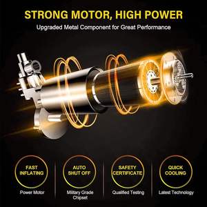 120W DC 12V 150PSI voiture pneu balle Football gonfleur <span class=keywords><strong>compresseur</strong></span> d'air Portable Mini <span class=keywords><strong>compresseur</strong></span> d'air voiture <span class=keywords><strong>compresseur</strong></span> d'air - Product Image 4