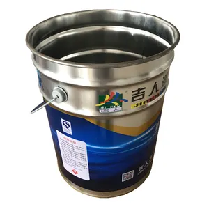 Manufacturer 20 Liters Can 20L Round Pail Metal Pails Barrel For Water And Oil