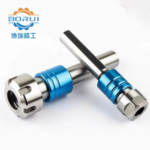 Portaherramientas de roscado telescópico <span class=keywords><strong>ER</strong></span> de vástago recto ER16/ER20/ER25, husillo de roscado flotante, mandril de perforación y roscado multihole - Product Image 4