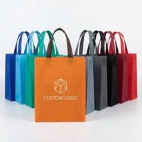 Bolsa de Compras Reutilizable Ecológica con Asa de Lazo, Color Gris, con Logotipo Personalizado, Correa Amarilla, para Supermercado y Exposiciones, 10-15 kg