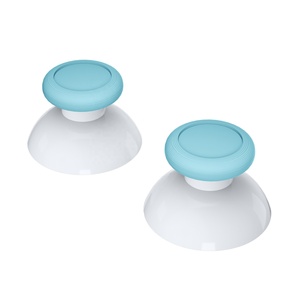 EXtremeRate Heaven Blue & White Analog Thumb Sticks Replacement 3D Joystick Thumbsticks pour Nintendo Switch Pro Controller - Product Image 2
