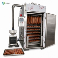 Four à fumage multifonctionnel commercial pour la transformation de la viande (bœuf, poisson) et la fabrication de saucisses – Vente directe usine