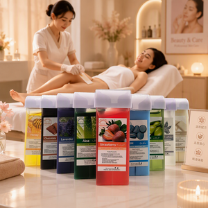 แว็กซ์กำจัดขนแบบม้วน 100 กรัม สำหรับทั่วร่างกาย สูตรละลายน้ำได้ ผลิตจากโรงงาน สำหรับการดูแลผิวและกำจัดขนอย่างรวดเร็ว - Product Image 6