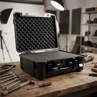 Valise de transport rigide en plastique étanche IP67 avec roues et poignée télescopique - Boîte à outils robuste antichoc pour équipement OEM/ODM