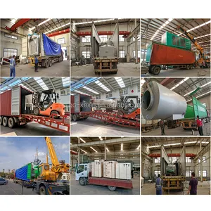 Syngas Stromerzeugung Vergasung Abfall-Energie Biomasse-Gasgenerator-Set Ofen Maisstroh Kokosnuss-Schale Holzvergaser