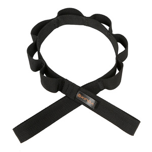 Xinda - Lazos de Cuerda de Nailon Negros, Conectores Multifuncionales para Equipo de Escalada, Equipo para Actividades al Aire Libre - Product Image 1