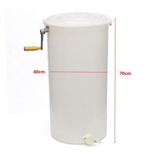 Nuevo Extractor Manual de Miel de Plástico de 2 Cuadros con Válvula de Miel para Apicultura - Product Image 4