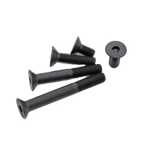 Din7991 M2-M20 cấp 10.9 thép <span class=keywords><strong>Hex</strong></span> ổ cắm phẳng đầu đen <span class=keywords><strong>csk</strong></span> vít - Product Image 5