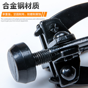 Gancho de Acero de Cuatro Garras Canle, Gancho de Anclaje para Escalada con Capacidad de Carga de 350 kg, Equipo de Escalada en Pared de Acero Inoxidable - Product Image 2