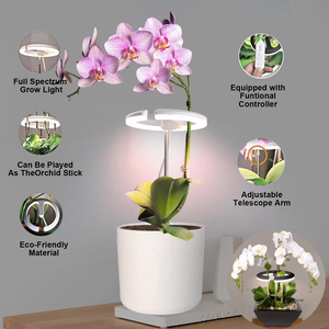 10w ספקטרום שולחן מלא זווית טבעת הוביל אורות מקורה לגדול אורות מתכוונונים אור הוביל אור מתכוונן לגידול - Product Image 4