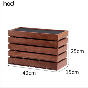 Guangzhou Hadi Hôtel <span class=keywords><strong>Restaurant</strong></span> Fournitures Arabe <span class=keywords><strong>Restaurant</strong></span> Équipement Rectangulaire Buffet En Bois Stand Affichage Riser Sapele En Bois - Product Image 5
