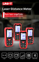 Télémètre laser portable UNI-T LM50A/LM70A/LM100A/LM120A avec écran de 2,0 pouces, alimenté par batterie