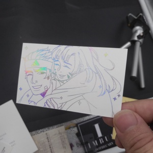 Art Paper Full Color Embossed Business <strong>Cards</strong> Gold <strong>rainbow</strong> Foil Printing - Product Image 3