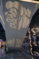 Atemberaubende Aufzug-Perforationsplatten mit Hintergrundbeleuchtung und Hohldesign für Luxus-Einkaufszentren, Rolltreppen-Dekoration, Aluminium-Perforationsplatte
