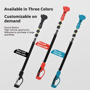 Ciseaux d'élagage télescopiques électriques personnalisés de 2.5m <span class=keywords><strong>pour</strong></span> <span class=keywords><strong>branches</strong></span> hautes et poteau de tronçonneuse <span class=keywords><strong>Sécateur</strong></span> d'arbres fruitiers et tige d'extension de cueilleur - Product Image 2