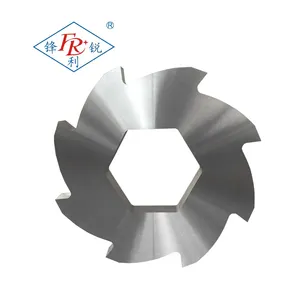 Removable for Shredder Recycling blade Circular Shredder Blades Double Shafts Round Knives